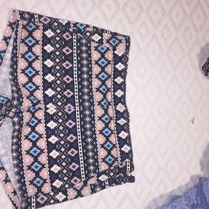 Multi colored shorts